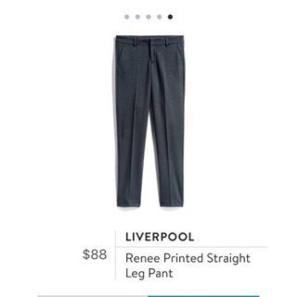 renee printed straight leg pant